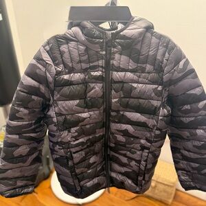 Kids Camouflage Puffer Jacket